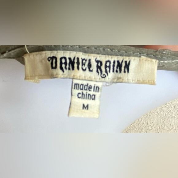 Daniel Rainn | Women's Green Ruffle Polka Dot Mini Dress w/ Pockets | Medium - Picture 3 of 3